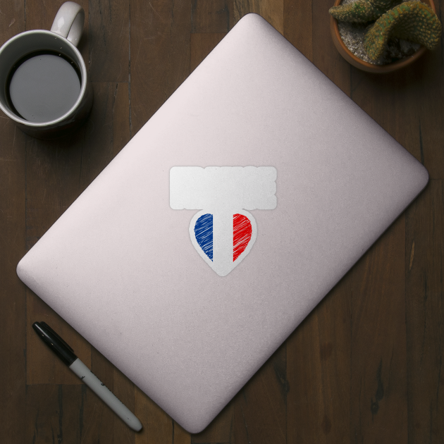 France flag, french flag by eka123